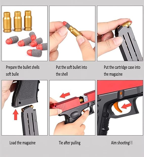 Foam Ejection Toy Blaster