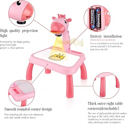 LED Projector Drawing Table