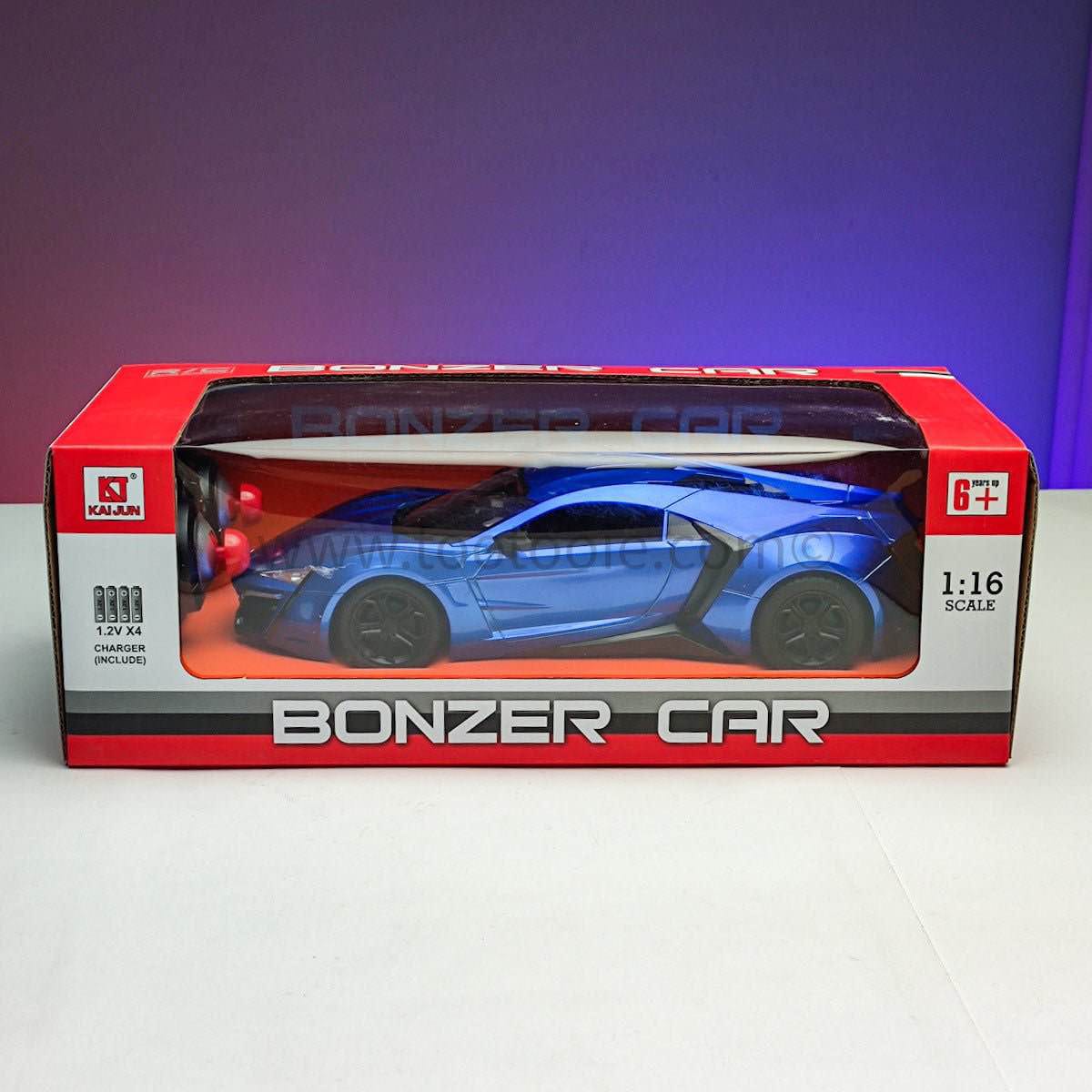 Bonzer Remote Control Racing Reality Car with Charger