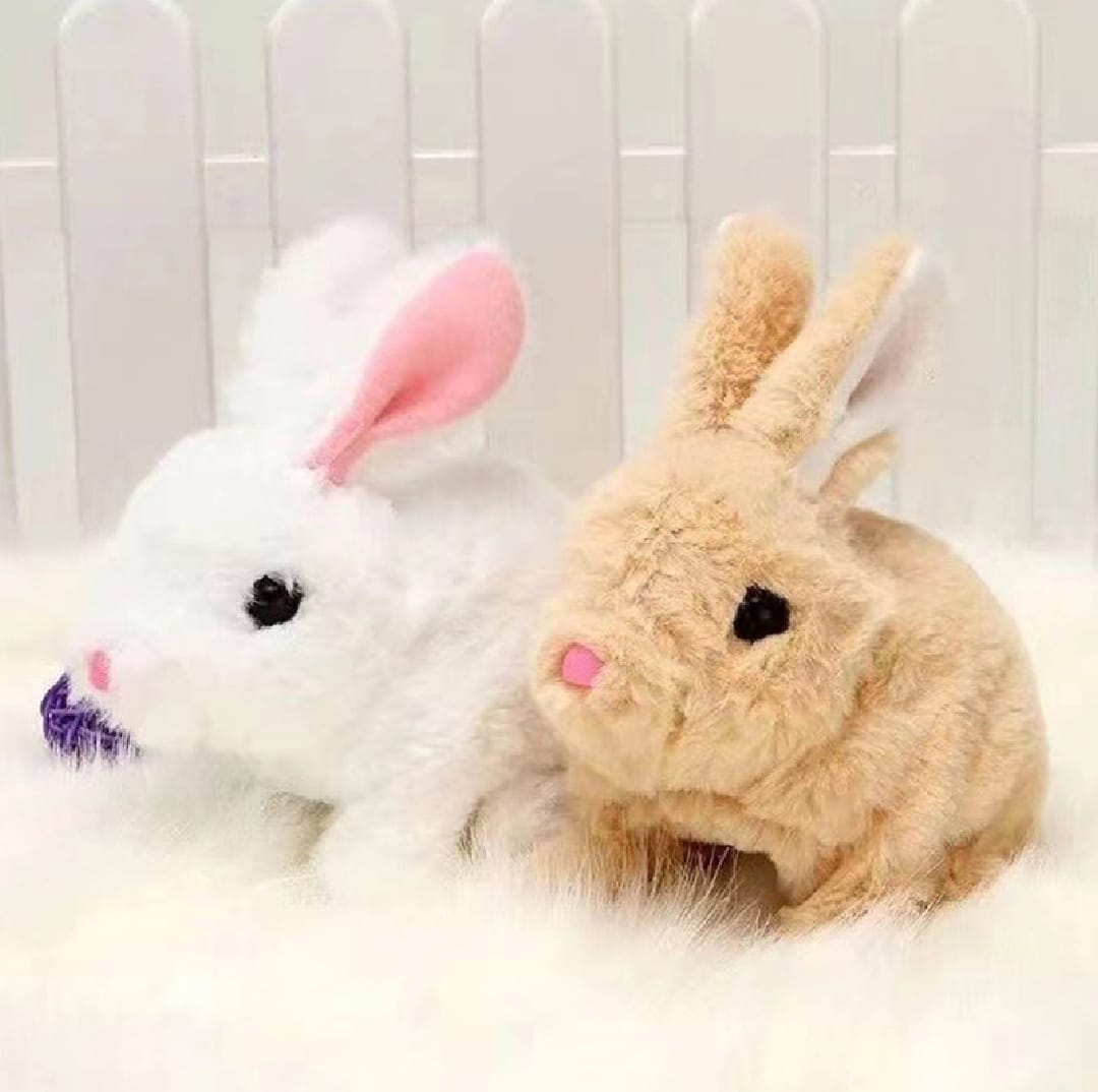 Electric Walking Rabbit Toy with Sound