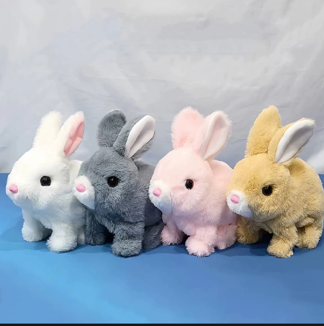 Electric Walking Rabbit Toy with Sound