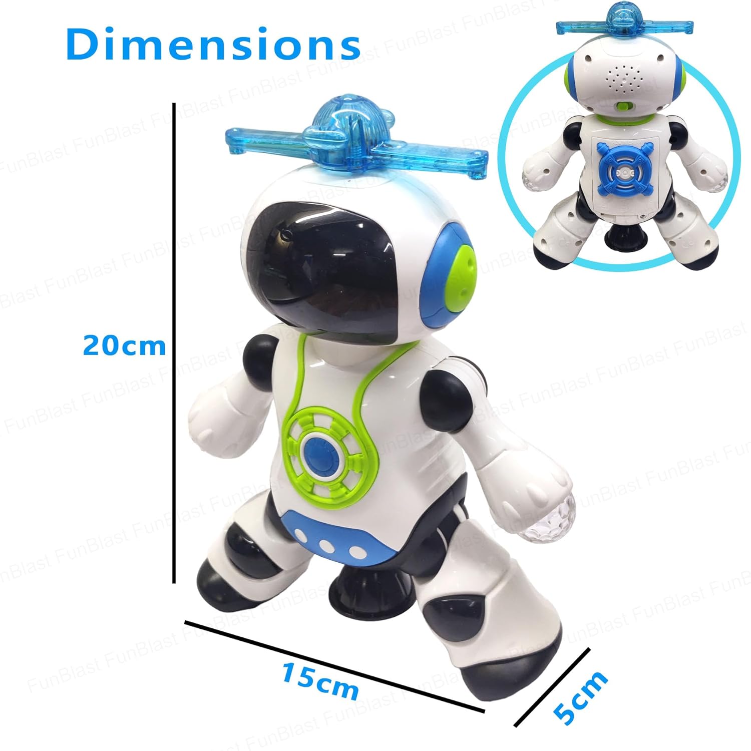 FunBlast Dancing Robot with Music