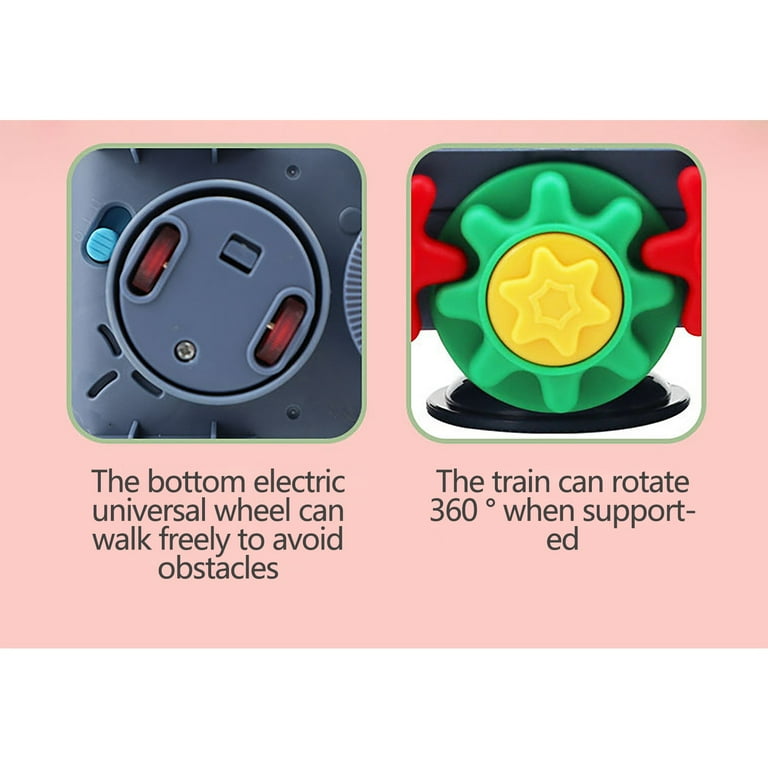 Momihoom Electric Transparent Gear Train Toy