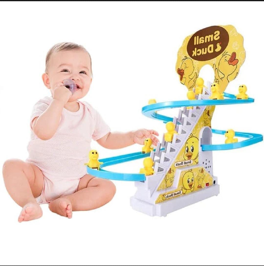 Small Duck Climbing Stairs Toy
