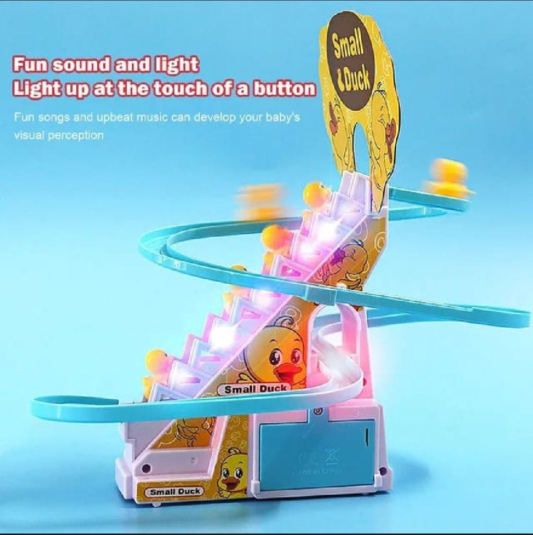 Small Duck Climbing Stairs Toy