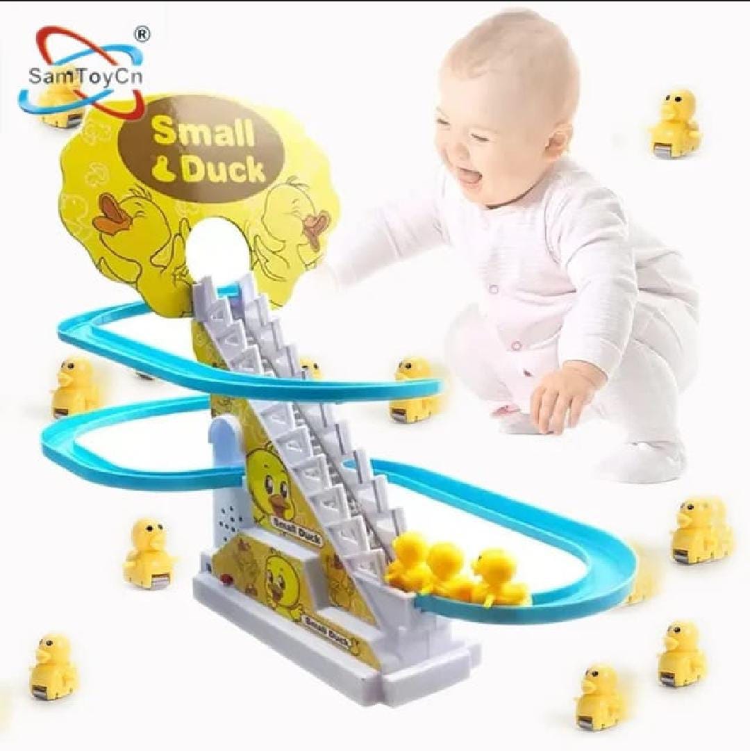 Small Duck Climbing Stairs Toy